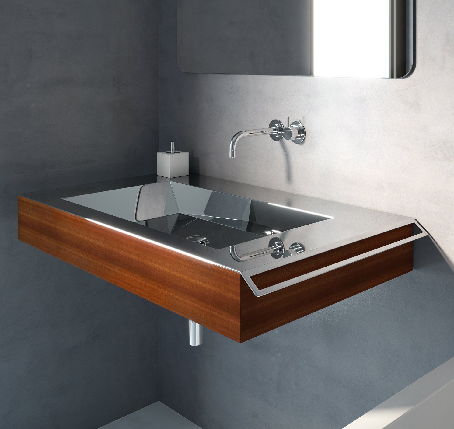 Stainless Steel Superyacht Bathroom Furniture